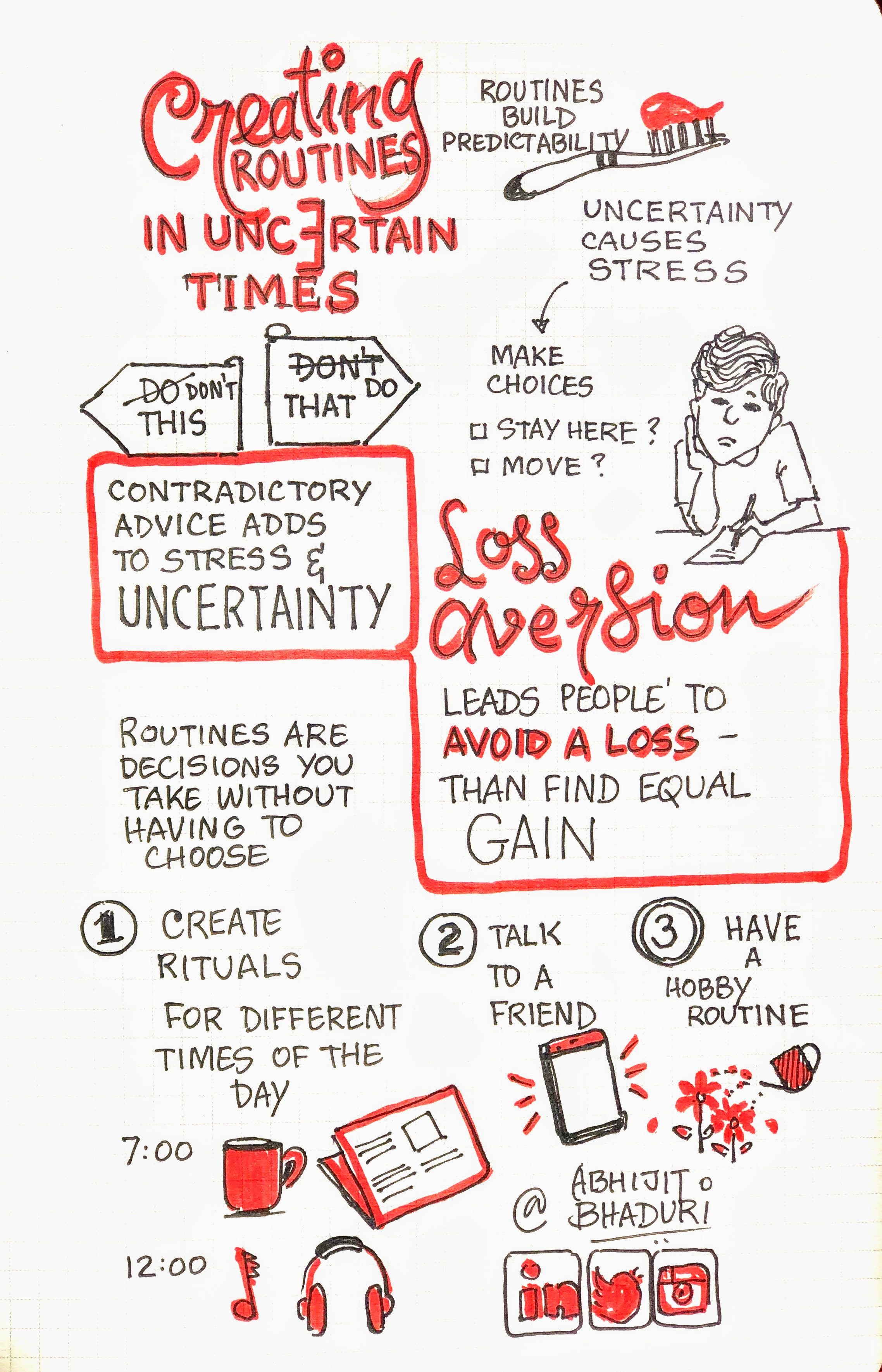 Why Routines Are More Important in Uncertain Times - Thrive Global India